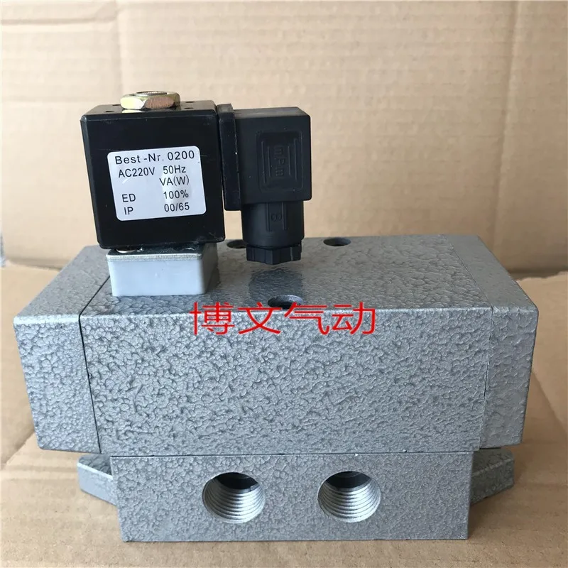 Электромагнитный клапан 4F510-15 4F520-15 4F530-15 двухпозиционный пятипозиционный пятиходовой с электронным управлением направленный
Электромагнитный клапан 4F510-15 4F520-15 4F530-15 двухпозиционный пятипозиционный пятиходовой с электронным управлением направленный
