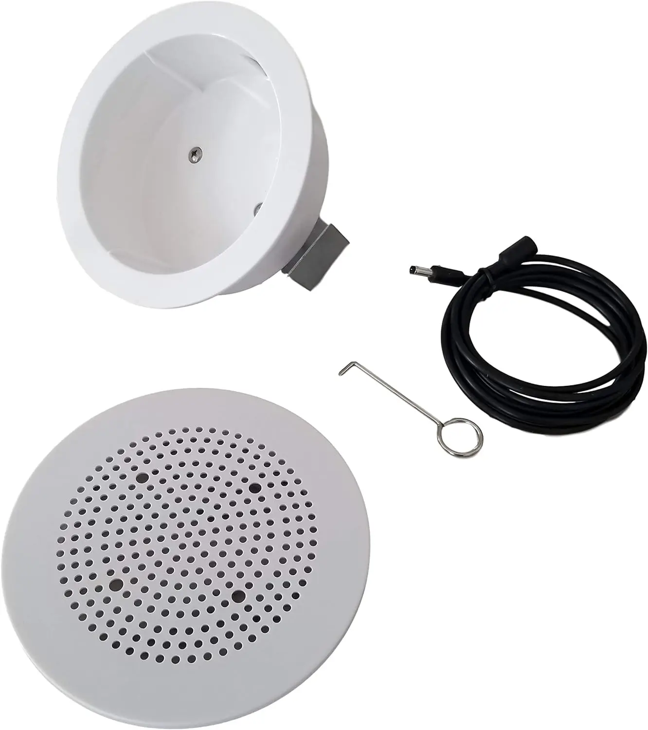 Flush Mount Bluetooth Speaker for Wall or Ceiling, Built-in with Optional Grill, Award Winning Design, Fantastic Sound, White
Flush Mount Bluetooth Speaker for Wall or Ceiling, Built-in with Optional Grill, Award Winning Design, Fantastic Sound, White