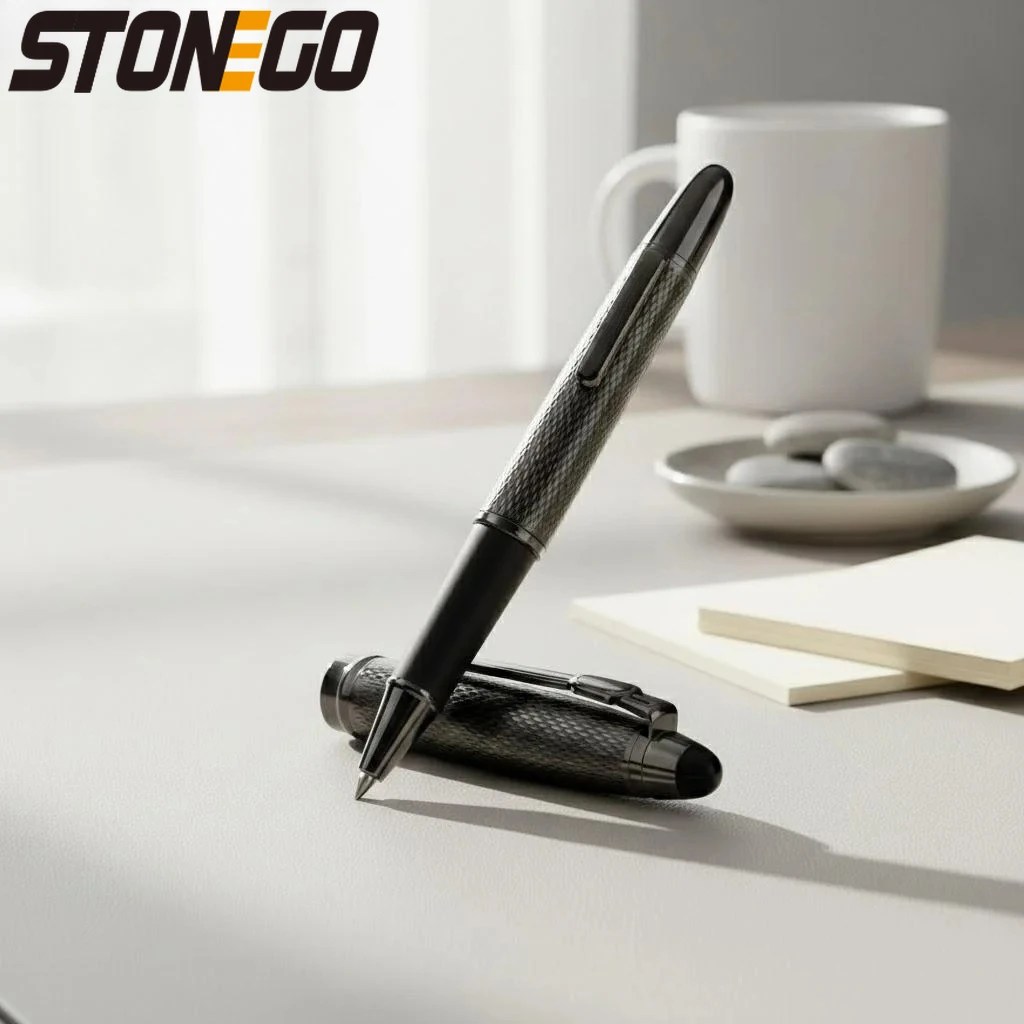 Classic Luxury Rollerball Pens Stainless Steel Roller Ball Pen for Men Women Office Business School
Classic Luxury Rollerball Pens Stainless Steel Roller Ball Pen for Men Women Office Business School