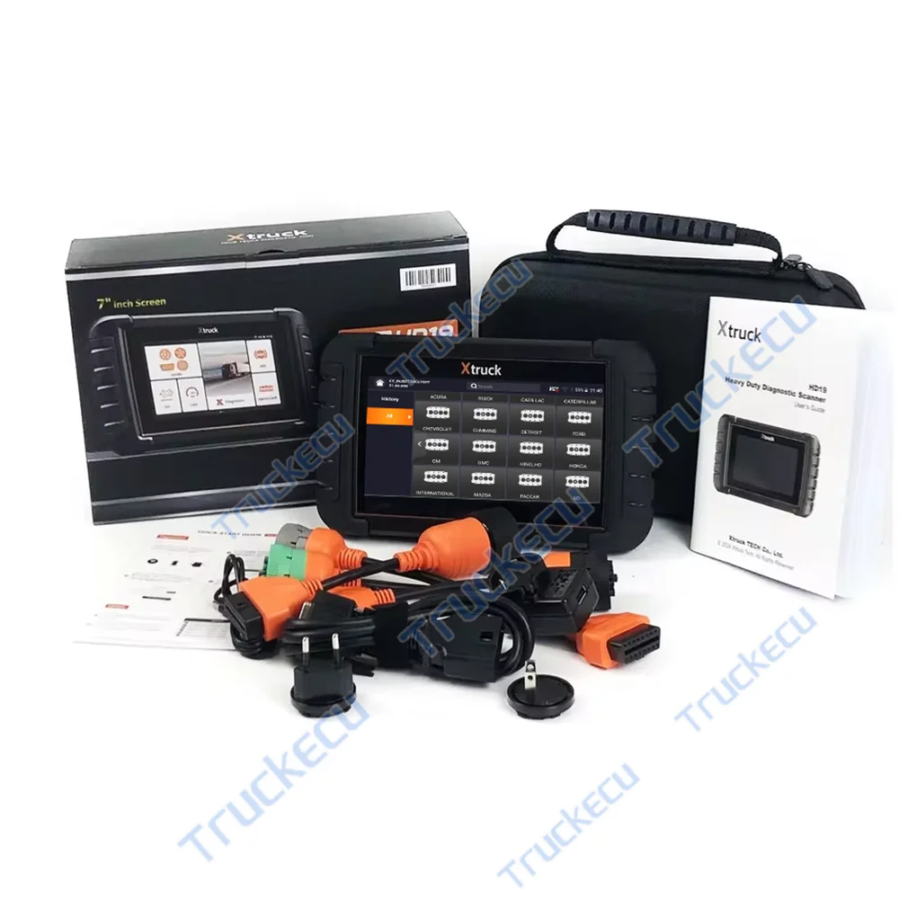 Xtruck HD19 Heavy Duty Truck Diagnostic Tool for North America Models for Freightliner for HINO for VOl- ABS Speed Limit Injecto
Xtruck HD19 Heavy Duty Truck Diagnostic Tool for North America Models for Freightliner for HINO for VOl- ABS Speed Limit Injecto