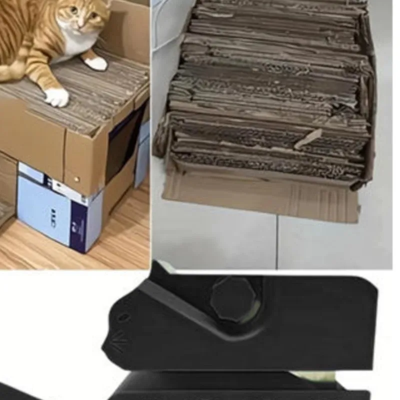 Cardboard Cutting Machine Cat Scratchers Homemade Cardboard Cutter 3D Printing Strip Stripper Plastic Handicraft DIY Home Tools
Cardboard Cutting Machine Cat Scratchers Homemade Cardboard Cutter 3D Printing Strip Stripper Plastic Handicraft DIY Home Tools