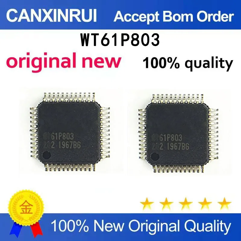 (5-100 pieces)WT61P803 WELTREND QFP48 brand new original four sided foot
(5-100 pieces)WT61P803 WELTREND QFP48 brand new original four sided foot