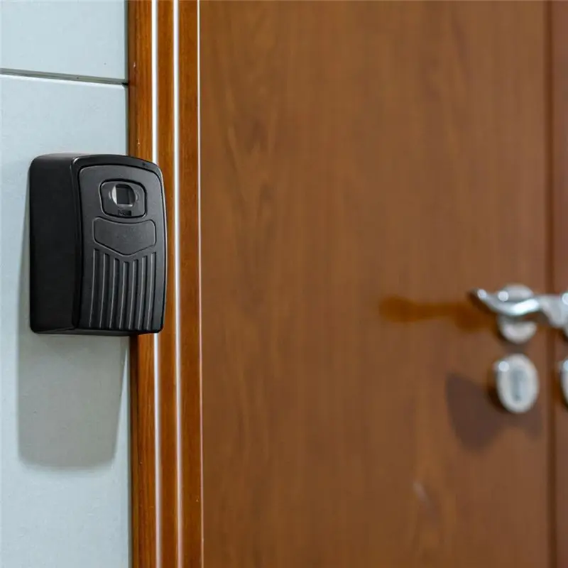 [NEW!CCDD】 TUYA Smart Key Box Bluetooth Storage Lock Box Smart Life App Wall Mount Security Lockbox