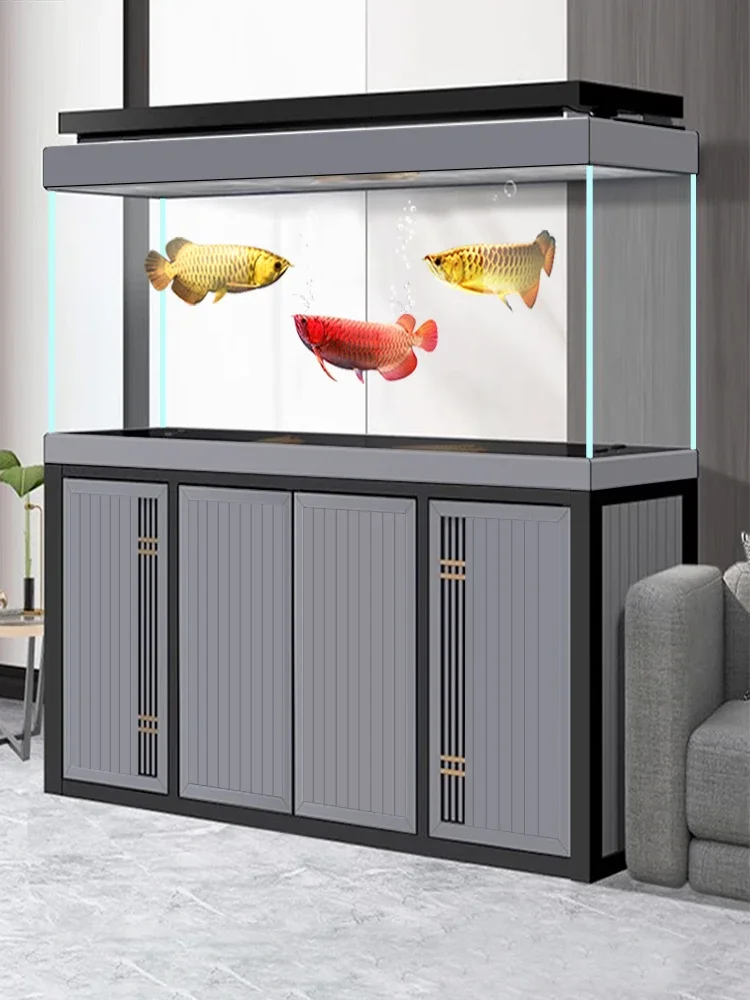 Aquarium bottom filtration large floor to floor non exchange water ultra white tank
Aquarium bottom filtration large floor to floor non exchange water ultra white tank