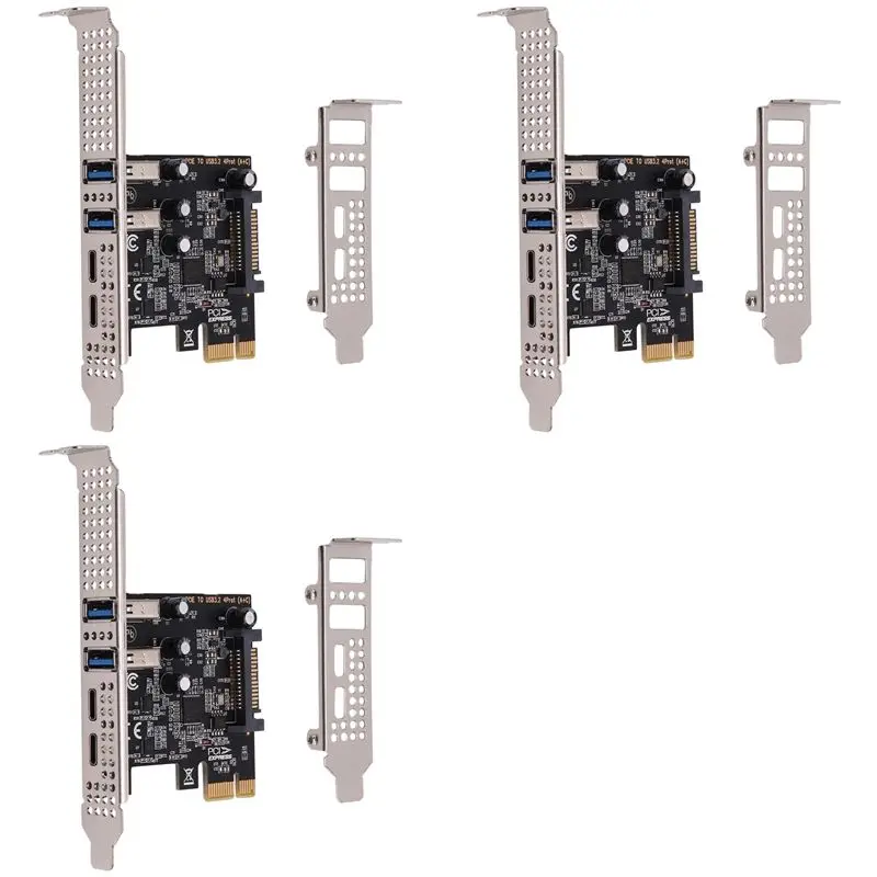 Flash Deal-3X PCI Expansion Card 4-Ports (Type-C+A) USB 3.2 Expansion Card 5Gbps High Speed Hub Driver-Free For Desktop Computer
Flash Deal-3X PCI Expansion Card 4-Ports (Type-C+A) USB 3.2 Expansion Card 5Gbps High Speed Hub Driver-Free For Desktop Computer