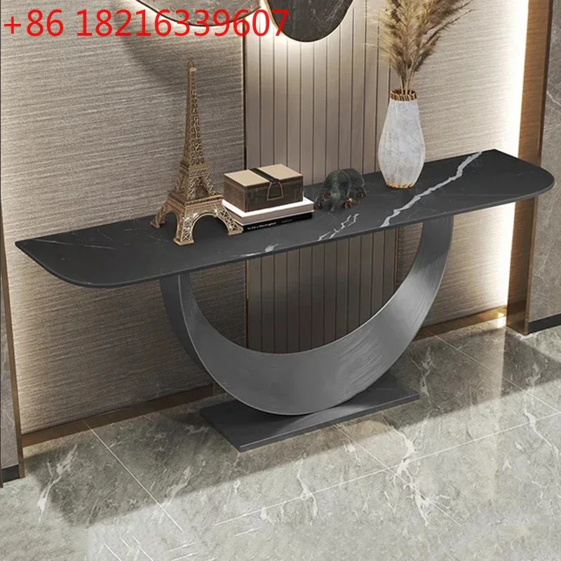TAO Nordic Modern Console Table Midcentry Metal Lobby Entrance Console Table Luxury Hallway Tisch Wohnzimer Living Room Furnitur
TAO Nordic Modern Console Table Midcentry Metal Lobby Entrance Console Table Luxury Hallway Tisch Wohnzimer Living Room Furnitur