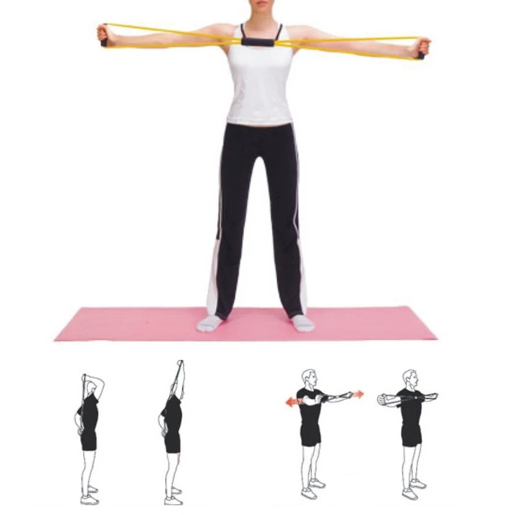 2PCS Resistance Bands Heavy Duty Latex for Fitness Gym Sports Chest Expander Yoga Workout Pulling Rope
2PCS Resistance Bands Heavy Duty Latex for Fitness Gym Sports Chest Expander Yoga Workout Pulling Rope
