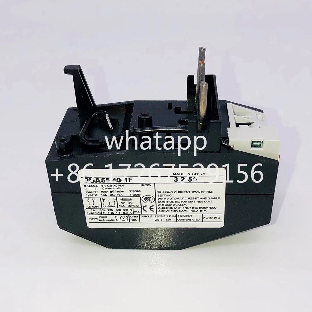 3UA5540-1F Thermal Overload Relay 3UA55 40-1F 3.2-5A High Quality Fast Ship Works Perfectly
3UA5540-1F Thermal Overload Relay 3UA55 40-1F 3.2-5A High Quality Fast Ship Works Perfectly