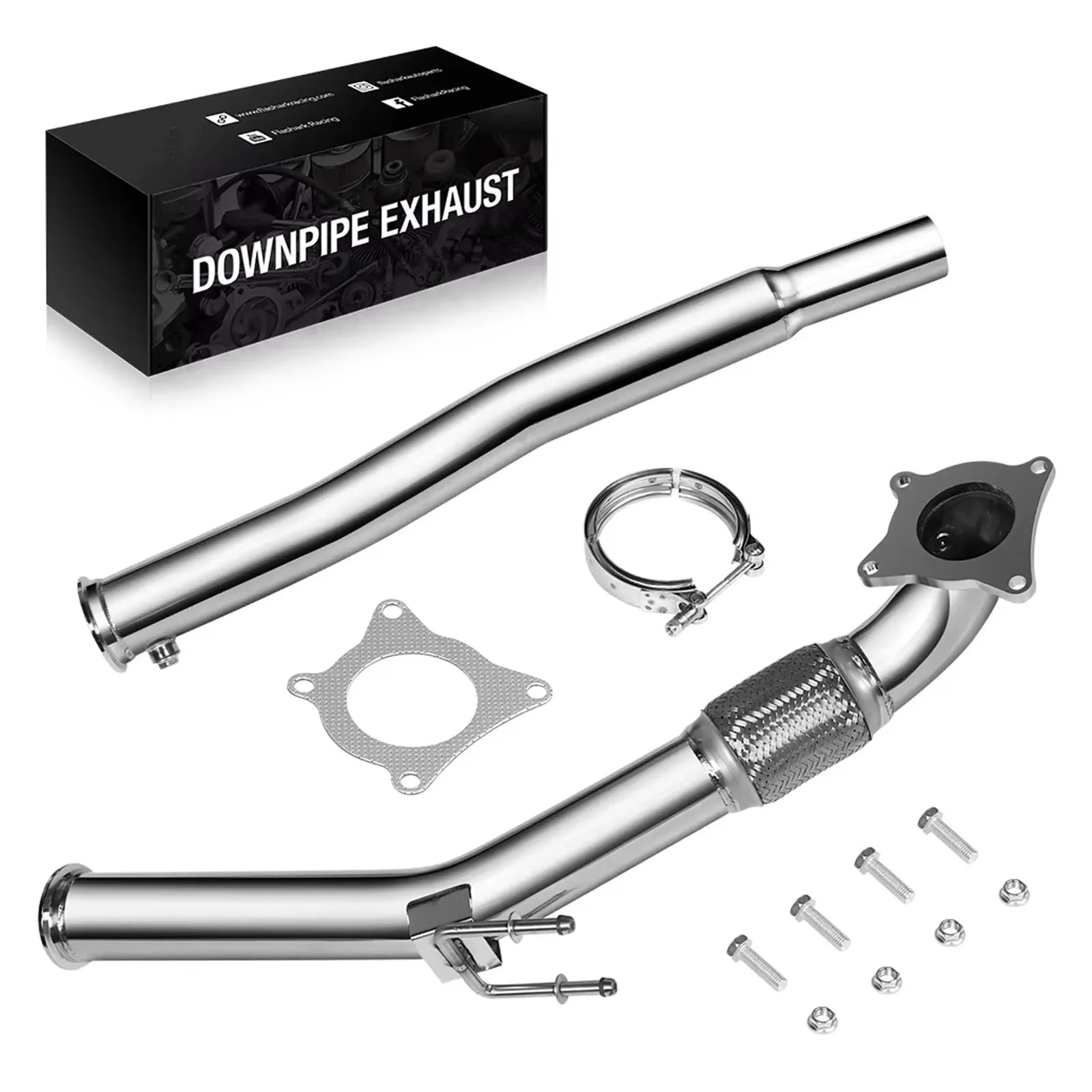 3'' Car Downpipe Exhaust for 07-11 Audi A3 06-07,10 VW Golf GTi Jetta 2.0T Decat Stainless Steel Exhaust System Pipe Kit
3'' Car Downpipe Exhaust for 07-11 Audi A3 06-07,10 VW Golf GTi Jetta 2.0T Decat Stainless Steel Exhaust System Pipe Kit