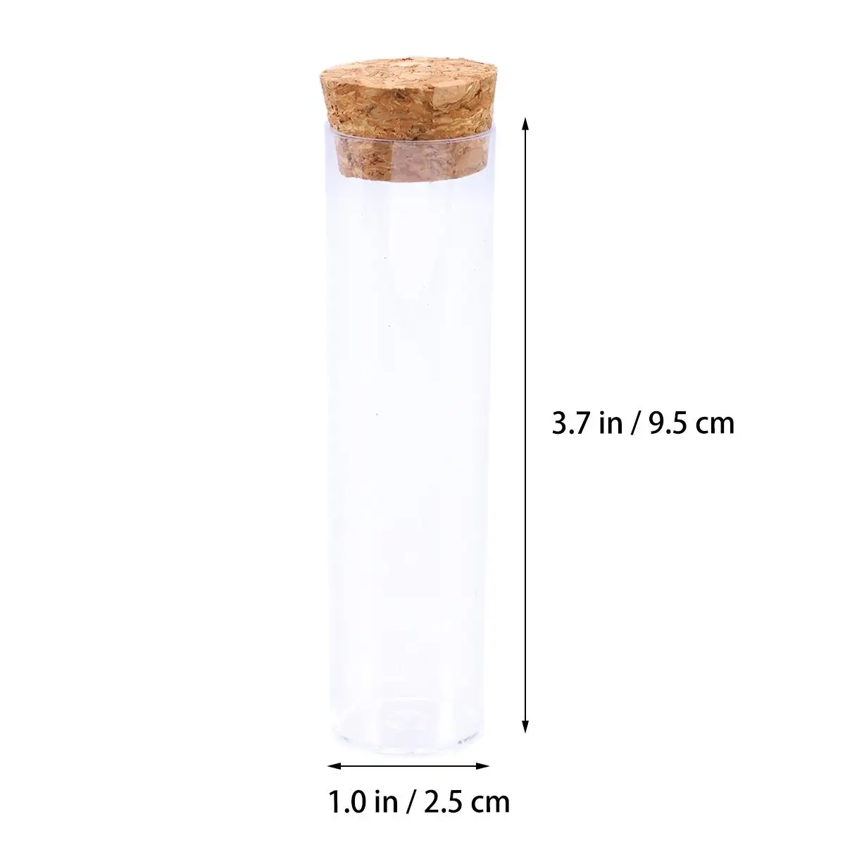 10pcs Plastic Test Tube with Wooden Plugs Clear Hard Great for Science Storing Powder Liquid Grow Plants Safe Sealed Home Use
10pcs Plastic Test Tube with Wooden Plugs Clear Hard Great for Science Storing Powder Liquid Grow Plants Safe Sealed Home Use
