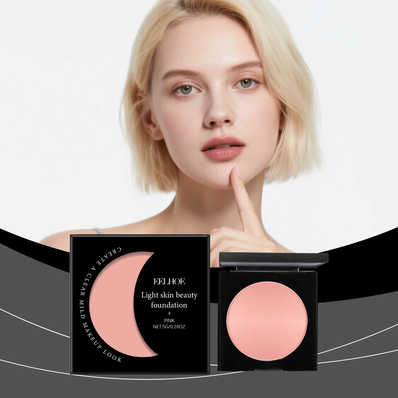 Pink Hydrating Concealer Foundation Cream: Natural, Lightweight, Smooth, Matte, Translucent, Skin-Nourishing for Daily Look
Pink Hydrating Concealer Foundation Cream: Natural, Lightweight, Smooth, Matte, Translucent, Skin-Nourishing for Daily Look