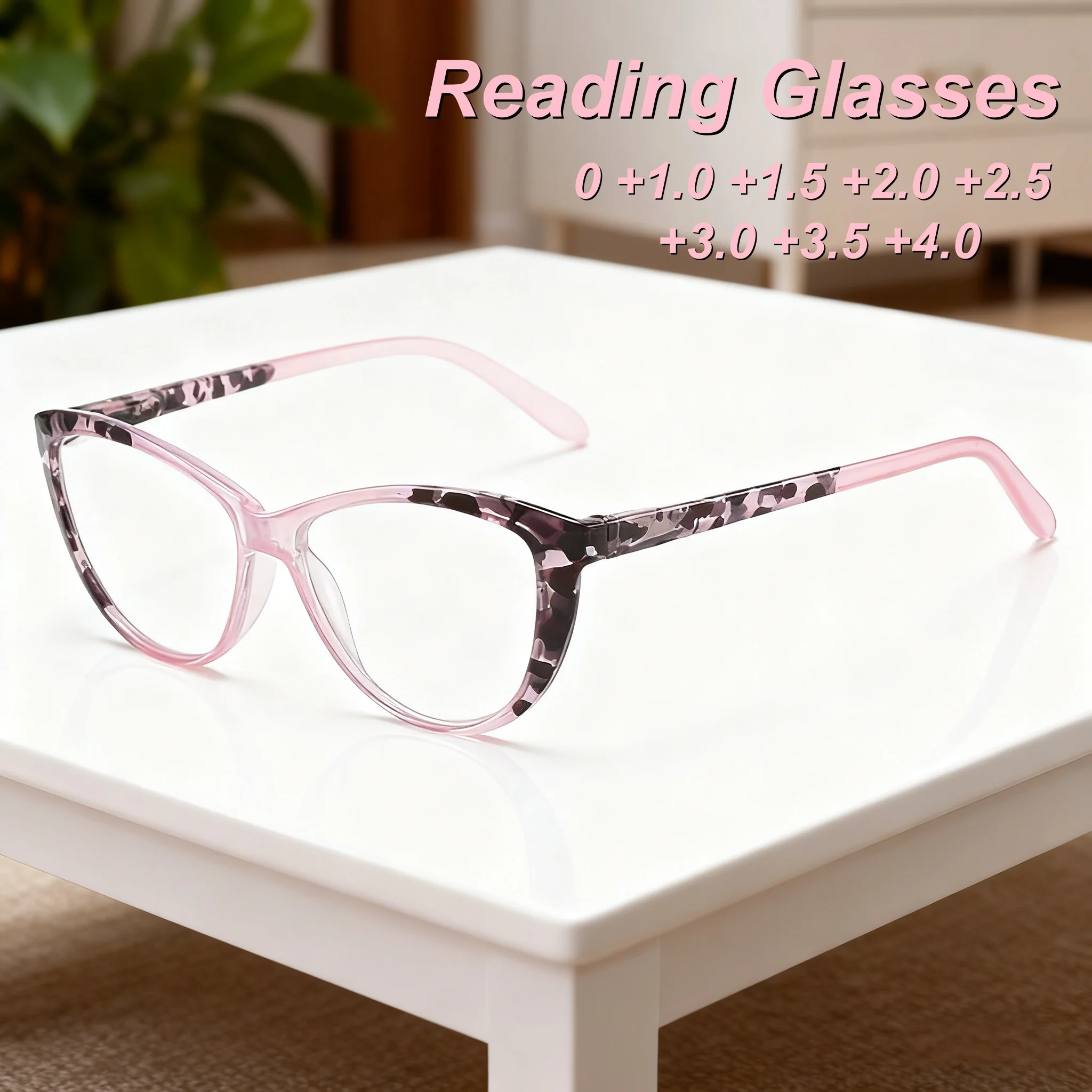 2025 New Fashionable Personalized HD Cat Eye Women's Reading Glasses Ultra Light Neutral High Quality Anti Blue Light Glasses
2025 New Fashionable Personalized HD Cat Eye Women's Reading Glasses Ultra Light Neutral High Quality Anti Blue Light Glasses