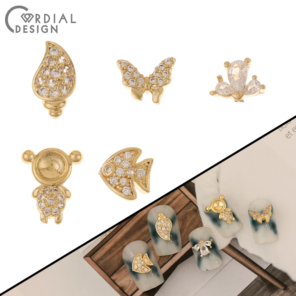 Аксессуары для ногтей своими руками Cordial Design 50 шт./разные формы/кубический циркон/фурнитура и компоненты для ювелирных изделий/натуральное позолота
Аксессуары для ногтей своими руками Cordial Design 50 шт./разные формы/кубический циркон/фурнитура и компоненты для ювелирных изделий/натуральное позолота
