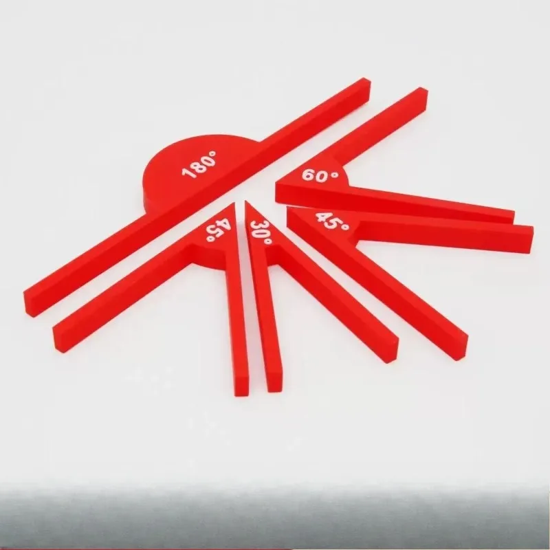 Children Geometry Angle Measuring Tool Math Teaching Auxiliary Instrument Practical Angle Gauge for School Study Portable
Children Geometry Angle Measuring Tool Math Teaching Auxiliary Instrument Practical Angle Gauge for School Study Portable