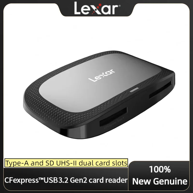 Lexar CFexpress Type A card reader 10Gbps 8K 2-in-1 Hi-Speed USB 3.2 Gen2 SD Card Reader USB Type C Interface CFE Card Reader
Lexar CFexpress Type A card reader 10Gbps 8K 2-in-1 Hi-Speed USB 3.2 Gen2 SD Card Reader USB Type C Interface CFE Card Reader
