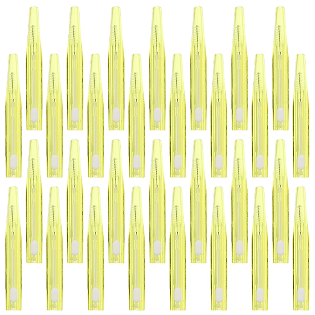 30pcs 0 8mm Green Interdental Brushes Tooth Cleaning Tools Mini L Shaped Dental Hygiene Oral Care Between Teeth Gaps
30pcs 0 8mm Green Interdental Brushes Tooth Cleaning Tools Mini L Shaped Dental Hygiene Oral Care Between Teeth Gaps