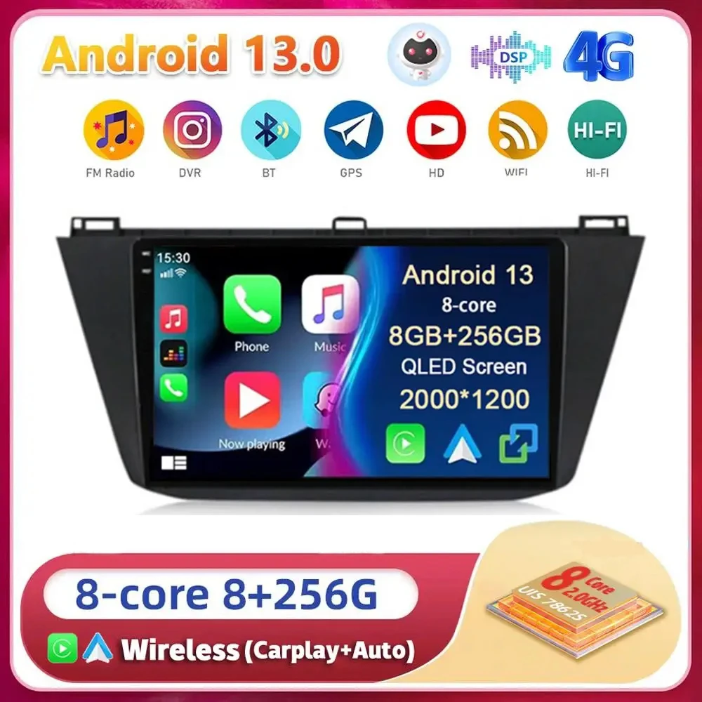 Автомобильный мультимедийный плеер Carplay, Android 13, для Volkswagen Tiguan 2 Mk 2016 2017 2018 2019, Wi-Fi + 4G, 2 DIN, стерео
Автомобильный мультимедийный плеер Carplay, Android 13, для Volkswagen Tiguan 2 Mk 2016 2017 2018 2019, Wi-Fi + 4G, 2 DIN, стерео