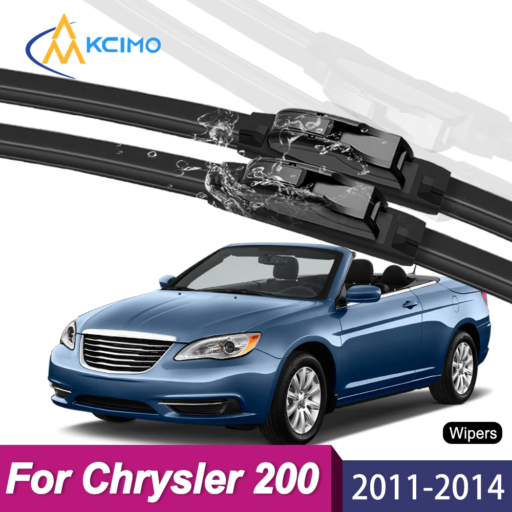2PCS Wiper Blades for Chrysler 200 2011–2014 High Efficiency Low Noise Long Durability
2PCS Wiper Blades for Chrysler 200 2011–2014 High Efficiency Low Noise Long Durability