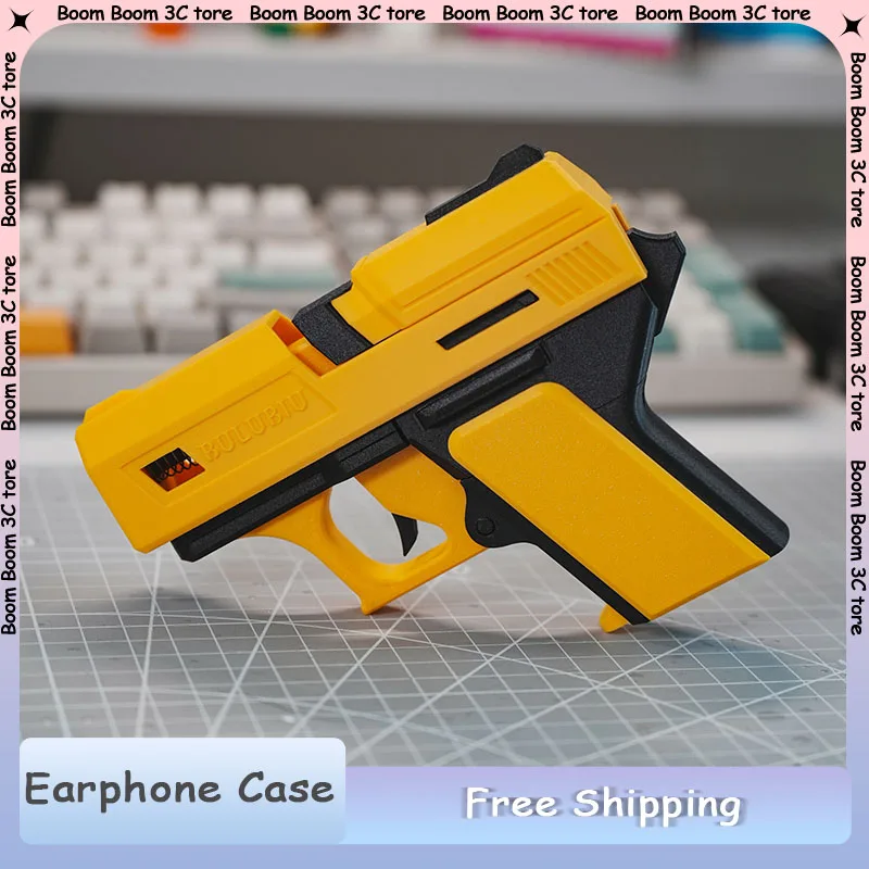 3D Printers Earphone Case for Airpods 2/3/4 Creative Customized Pistol Model Earpbuds Protective Case Airpods Accessories Gift
3D Printers Earphone Case for Airpods 2/3/4 Creative Customized Pistol Model Earpbuds Protective Case Airpods Accessories Gift