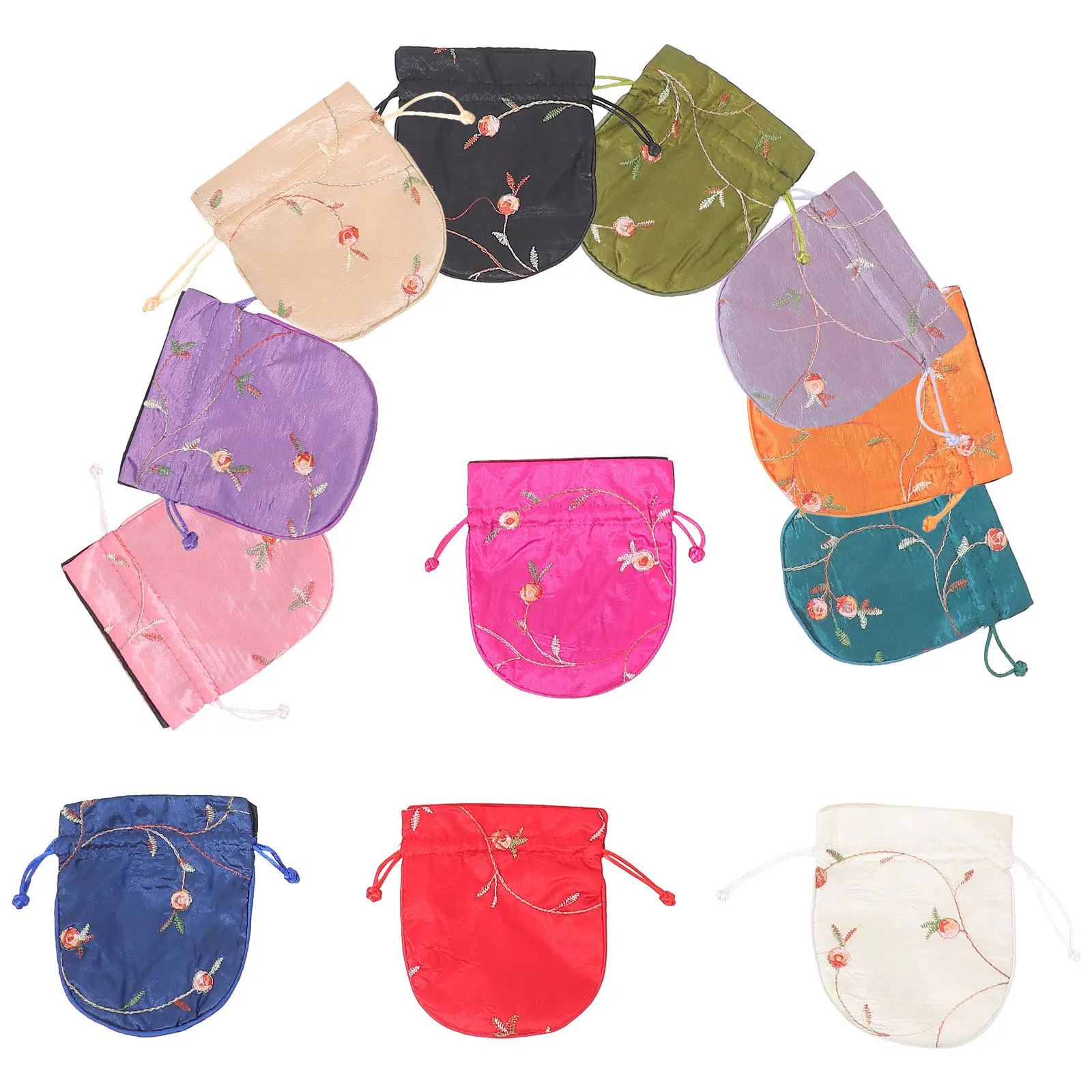 12Pcs Drawstring Jewelry Gift Bags Small Storage Pouches Lightweight Portable for Birthday Wedding Christmas Gift
12Pcs Drawstring Jewelry Gift Bags Small Storage Pouches Lightweight Portable for Birthday Wedding Christmas Gift