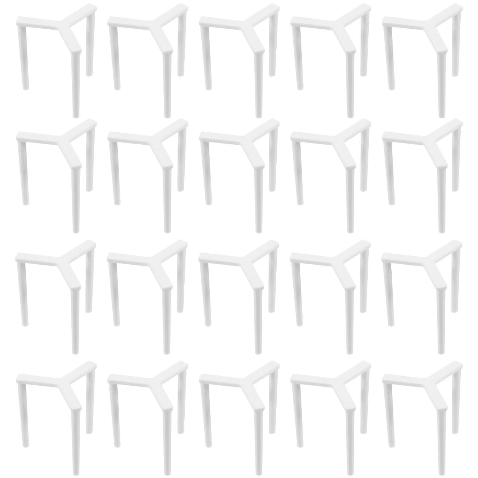 100 Pcs Plastic Stand Stackable Tripod Support Frame Anti Diaphragm Box Bracket For Home Restaurant Lightweight
100 Pcs Plastic Stand Stackable Tripod Support Frame Anti Diaphragm Box Bracket For Home Restaurant Lightweight