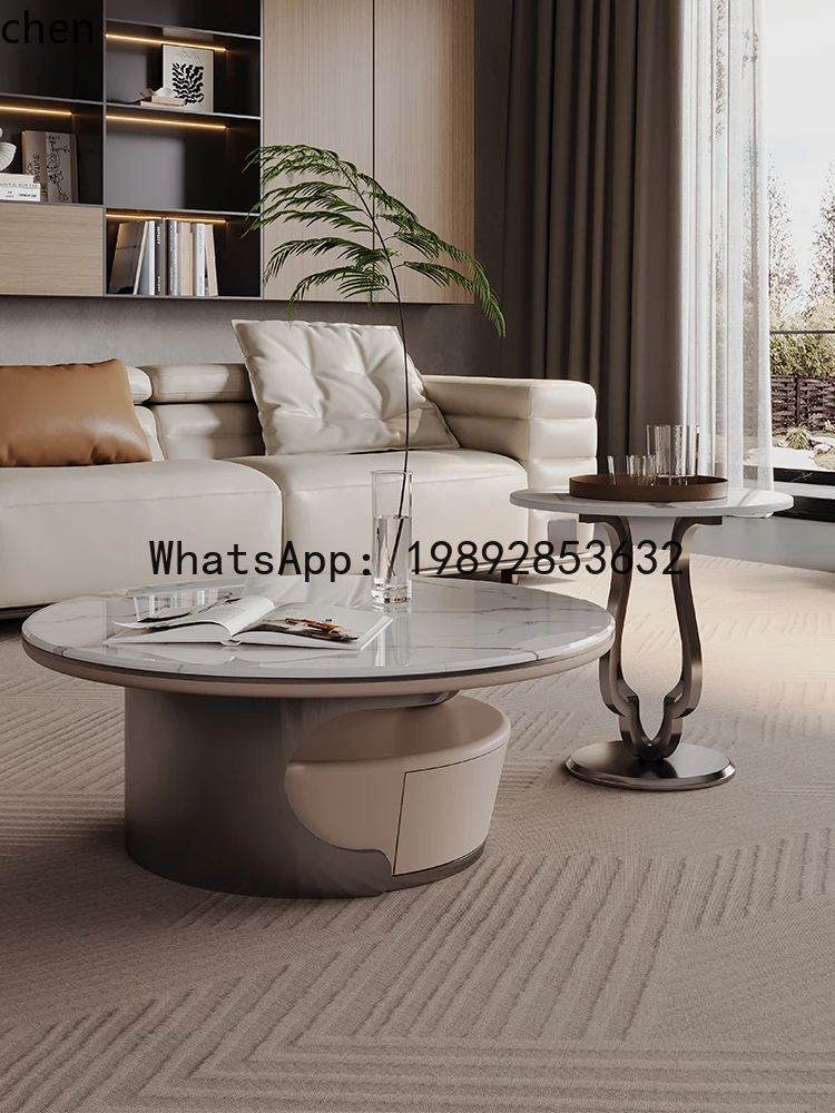rock slab light luxury coffee table household storage living room oval coffee table table
rock slab light luxury coffee table household storage living room oval coffee table table