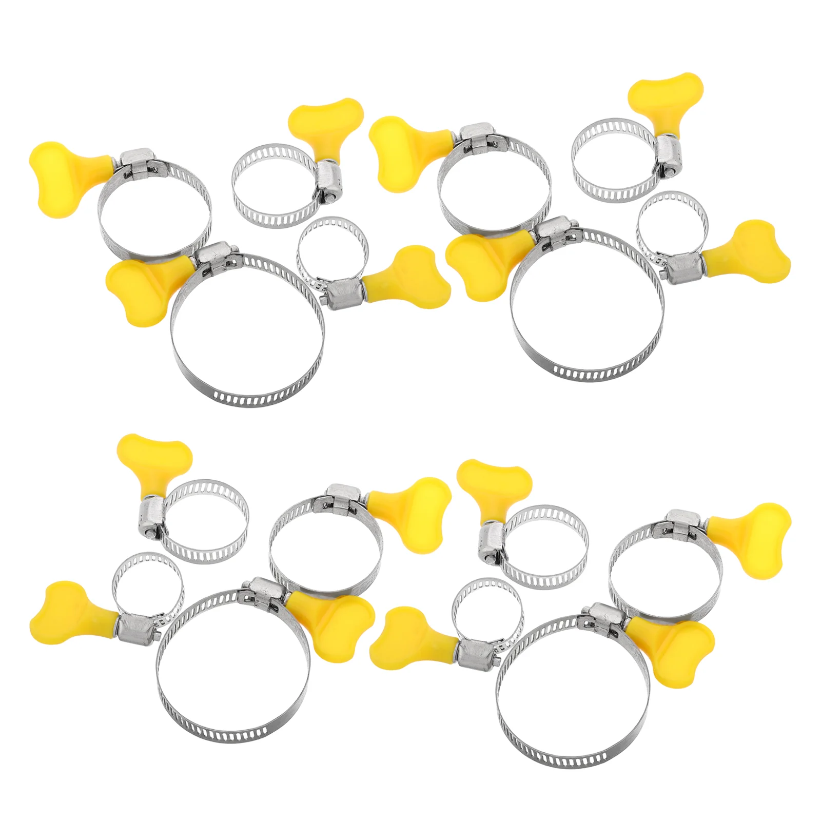 16 Pcs Clamp Stainless Steel Handle Hose Pots Shear Counter Fish Tank Water Pipe
16 Pcs Clamp Stainless Steel Handle Hose Pots Shear Counter Fish Tank Water Pipe
