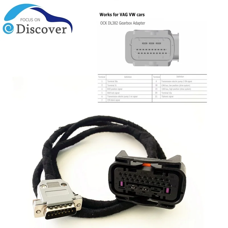 NEW High Quality OCK DL382 Gearbox Adapter Work For VAG Cars For VW Gearbox Adapter Cables Read And Write Work Best Price
NEW High Quality OCK DL382 Gearbox Adapter Work For VAG Cars For VW Gearbox Adapter Cables Read And Write Work Best Price