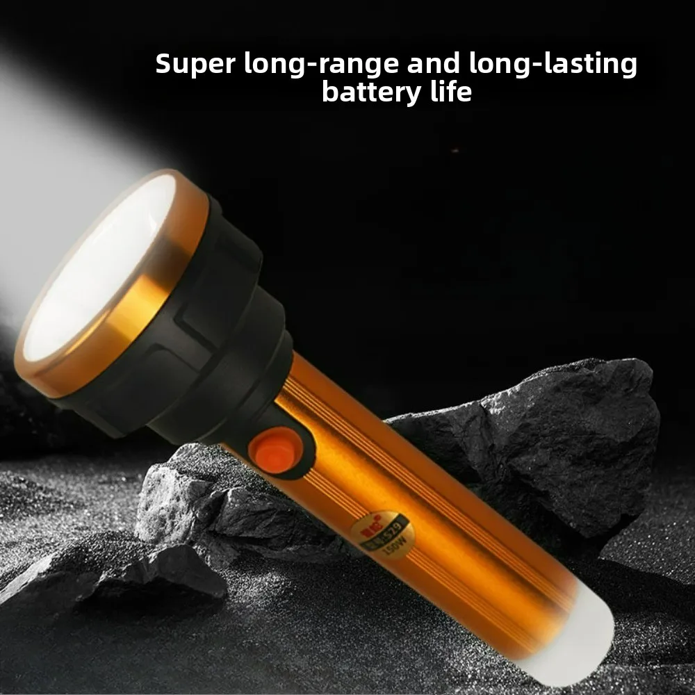Super Bright Rechargeable LED Flashlight - High Power Long Throw Portable Torch with Long-Lasting Runtime for Outdoor&Emergency
Super Bright Rechargeable LED Flashlight - High Power Long Throw Portable Torch with Long-Lasting Runtime for Outdoor&Emergency