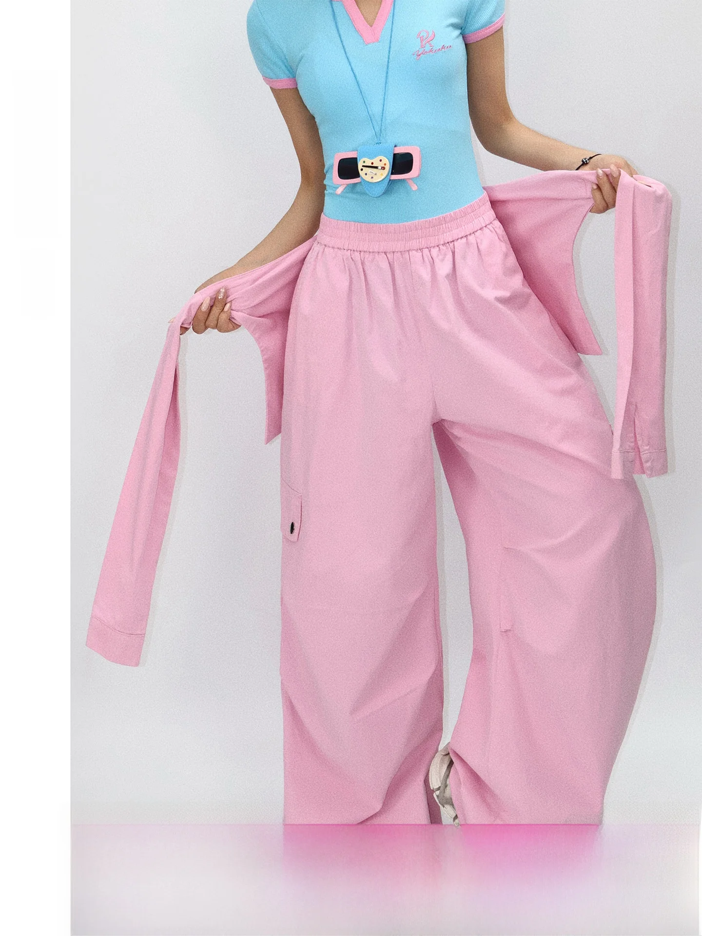 Cool Princess Summer Waist Removable Wide Leg Pants Women Casual Loose Workwear Trousers Female Cotton Straight Cut Pants
Cool Princess Summer Waist Removable Wide Leg Pants Women Casual Loose Workwear Trousers Female Cotton Straight Cut Pants