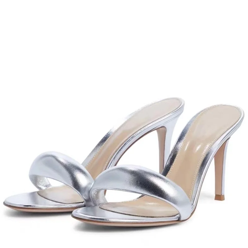 Sexy Stiletto Heel 2025 Summer Sandals Simple Style Slippers Party Pumps Gold Sandalias Elegant Sandals For Women Shoes
Sexy Stiletto Heel 2025 Summer Sandals Simple Style Slippers Party Pumps Gold Sandalias Elegant Sandals For Women Shoes