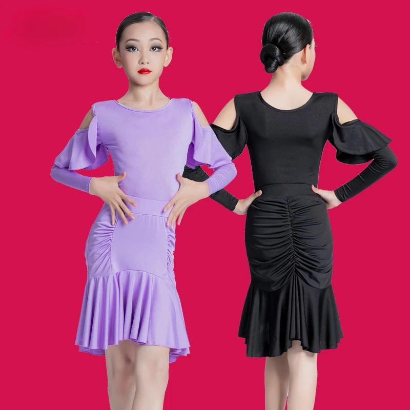 New Children Latin Dance Training Clothes Girls Dance Competition Performance Suit Spring Autumn
New Children Latin Dance Training Clothes Girls Dance Competition Performance Suit Spring Autumn