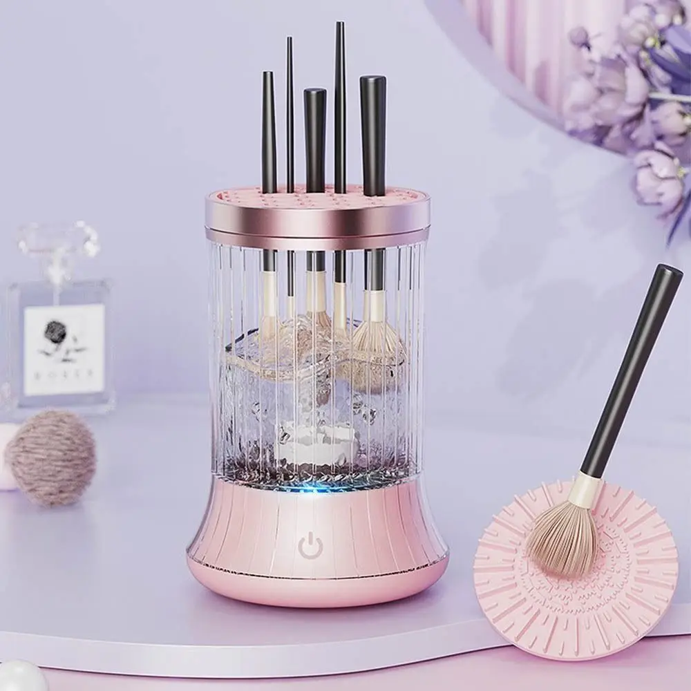 Rechargeable Electric Makeup Brush Cleaner Convenient Automatic Cosmetic Brush Cleaner Machine Visible Quick-dry
Rechargeable Electric Makeup Brush Cleaner Convenient Automatic Cosmetic Brush Cleaner Machine Visible Quick-dry