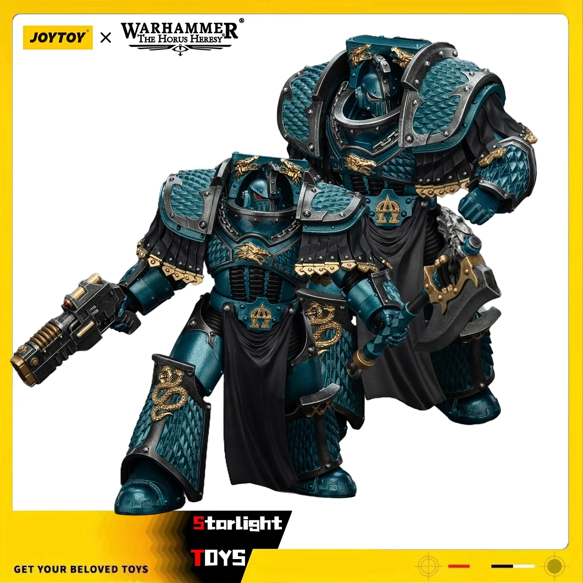 【Pre-sale】JOYTOY Warhammer 40K Alpha Legion Lernaean Terminator with Conversion Beam Cannon 1/18 Action Figure H12.5cm Toys
【Pre-sale】JOYTOY Warhammer 40K Alpha Legion Lernaean Terminator with Conversion Beam Cannon 1/18 Action Figure H12.5cm Toys