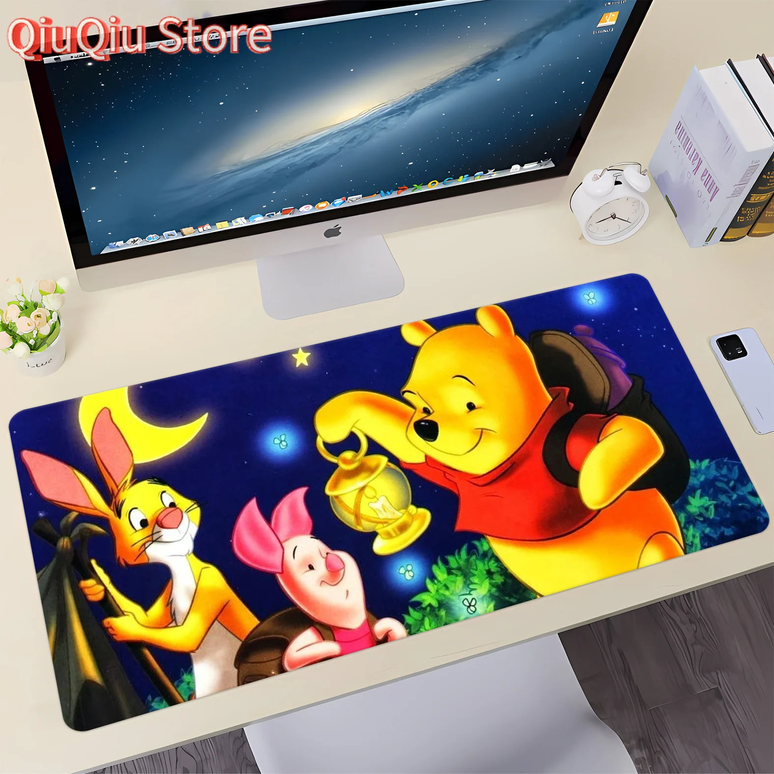 Коврик для мыши Disney Winnie the Pooh & Tigger — нескользящее резиновое основание, водонепроницаемый настольный коврик с милым медведем-пухом, поросенком, кроликом и Eeyo
Коврик для мыши Disney Winnie the Pooh & Tigger — нескользящее резиновое основание, водонепроницаемый настольный коврик с милым медведем-пухом, поросенком, кроликом и Eeyo