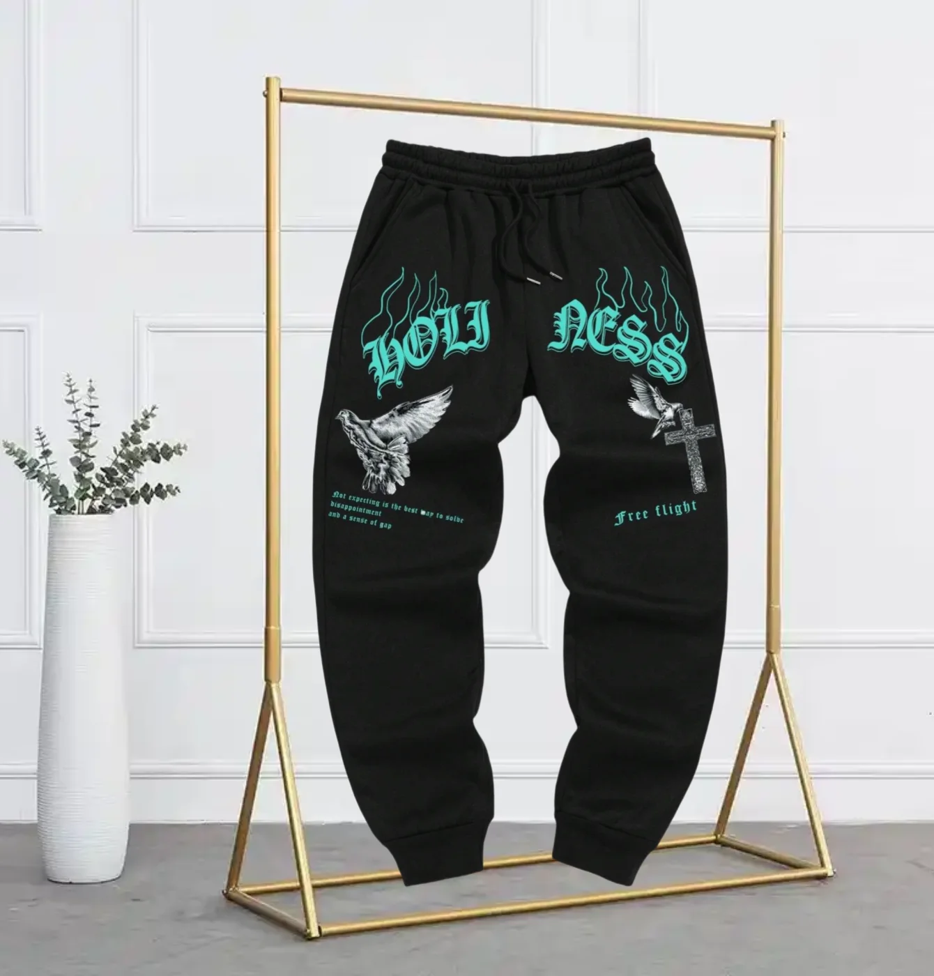 Funny Pattern Printing Casual Fashionable Women Britches Versatile Loose Trousers with Drawstring Pockets Sweatpants Female
Funny Pattern Printing Casual Fashionable Women Britches Versatile Loose Trousers with Drawstring Pockets Sweatpants Female