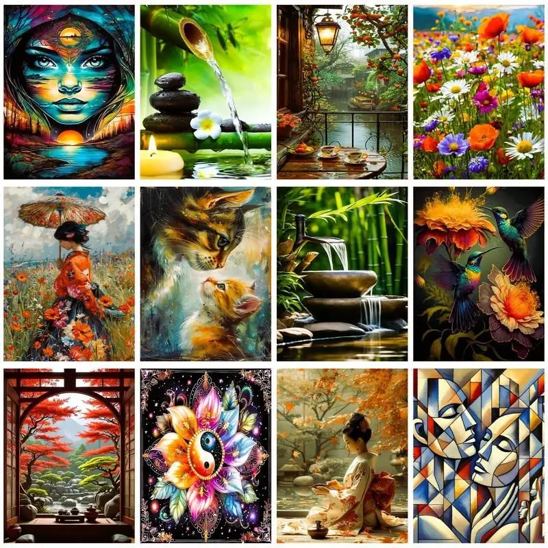 CHENISTORY DIY Pictures By Number Woman Kits Painting By Numbers Scenery Drawing On Canvas Hand Painted Picture Gift Home Decor
CHENISTORY DIY Pictures By Number Woman Kits Painting By Numbers Scenery Drawing On Canvas Hand Painted Picture Gift Home Decor