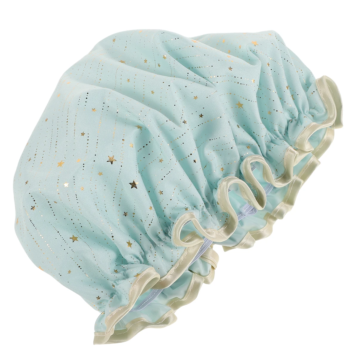 Waterproof Shower Cap Thickened Double Layer Bathing Hair Bonnet Black Light Green Nets Dry Long Hair
Waterproof Shower Cap Thickened Double Layer Bathing Hair Bonnet Black Light Green Nets Dry Long Hair
