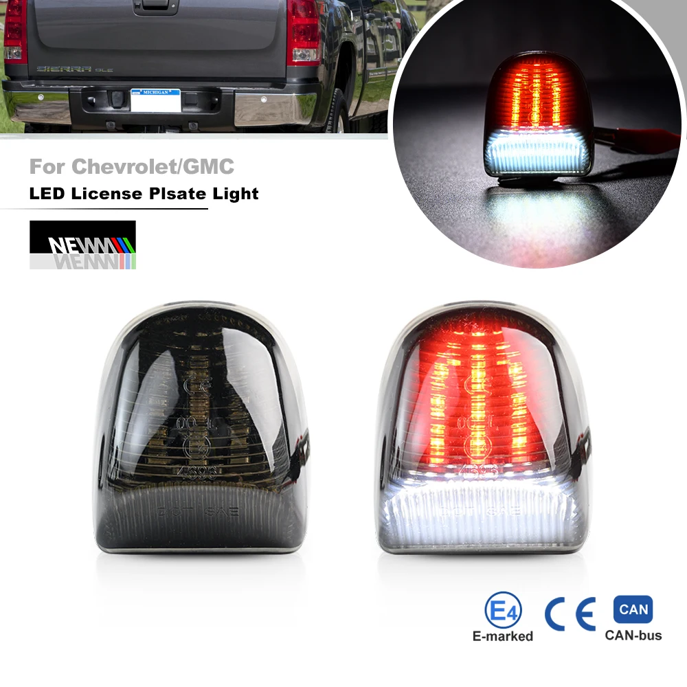 2 шт. светодиодная лампа освещения номерного знака в сборе для Chevrolet Avalanche Tahoe для GMC Sierra Yukon, освещение номерного знака автомобиля 12 В
2 шт. светодиодная лампа освещения номерного знака в сборе для Chevrolet Avalanche Tahoe для GMC Sierra Yukon, освещение номерного знака автомобиля 12 В