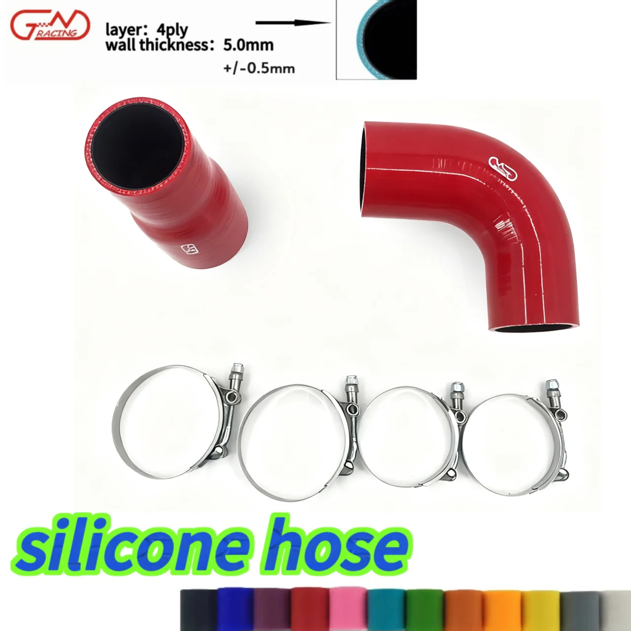 Силиконовые шланги радиатора, 4-слойные с зажимами, силиконовый шланг интеркулера для BMW 135i 335i 335is E90
Силиконовые шланги радиатора, 4-слойные с зажимами, силиконовый шланг интеркулера для BMW 135i 335i 335is E90