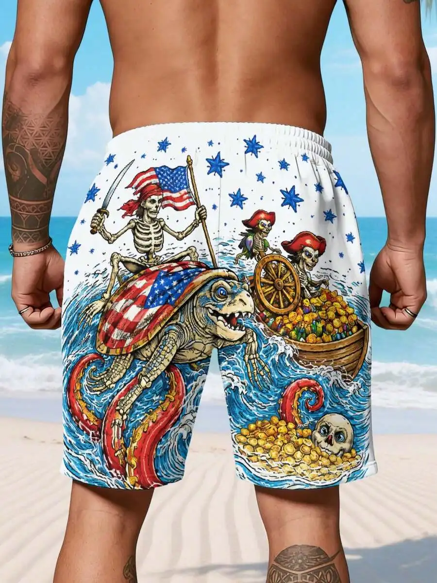 Mens Beach Shorts Casual Print Quick Dry Elastic Waist Summer Vacation Travel
Mens Beach Shorts Casual Print Quick Dry Elastic Waist Summer Vacation Travel