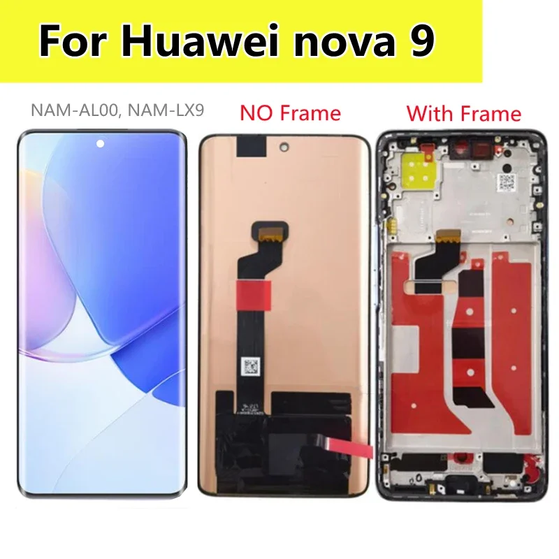 Oled 6.57 Inch for Huawei Nova 9 LCD Touch Screen Digitizer Assembly For Huawei Nova9 LCD Display NAM-AL00, NAM-LX9
Oled 6.57 Inch for Huawei Nova 9 LCD Touch Screen Digitizer Assembly For Huawei Nova9 LCD Display NAM-AL00, NAM-LX9