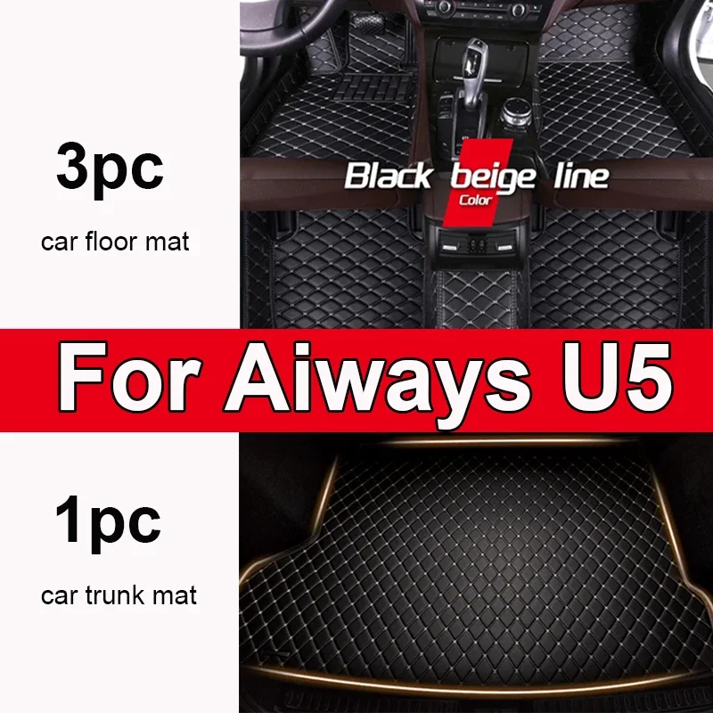 Custom Automotive Car Floor Mats For Aiways U5 2019 2020 2021 2022 Auto Luxury Leather Men Women Car Mats Full Coverage
Custom Automotive Car Floor Mats For Aiways U5 2019 2020 2021 2022 Auto Luxury Leather Men Women Car Mats Full Coverage