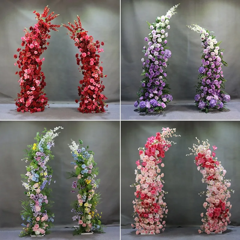 Wedding props horns and horns flower arrangement arch road guide stage set shelf finished product curved outdoor wedding backgro
Wedding props horns and horns flower arrangement arch road guide stage set shelf finished product curved outdoor wedding backgro