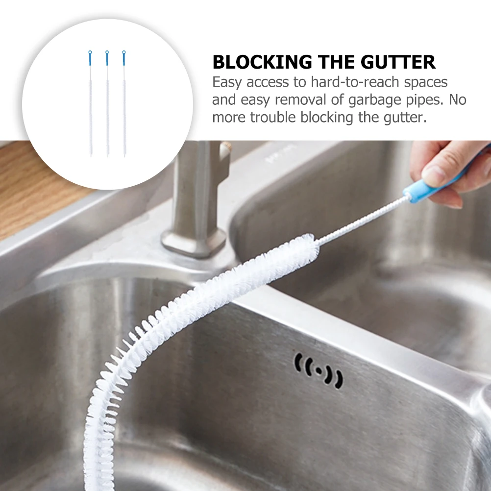 3pcs Drain Dredge Tool Sink Pipeline Hook Hair Clog Remover Toilet Cleaner Sewer Dredging Tool Plastic Drain Cleaner Nylon
3pcs Drain Dredge Tool Sink Pipeline Hook Hair Clog Remover Toilet Cleaner Sewer Dredging Tool Plastic Drain Cleaner Nylon