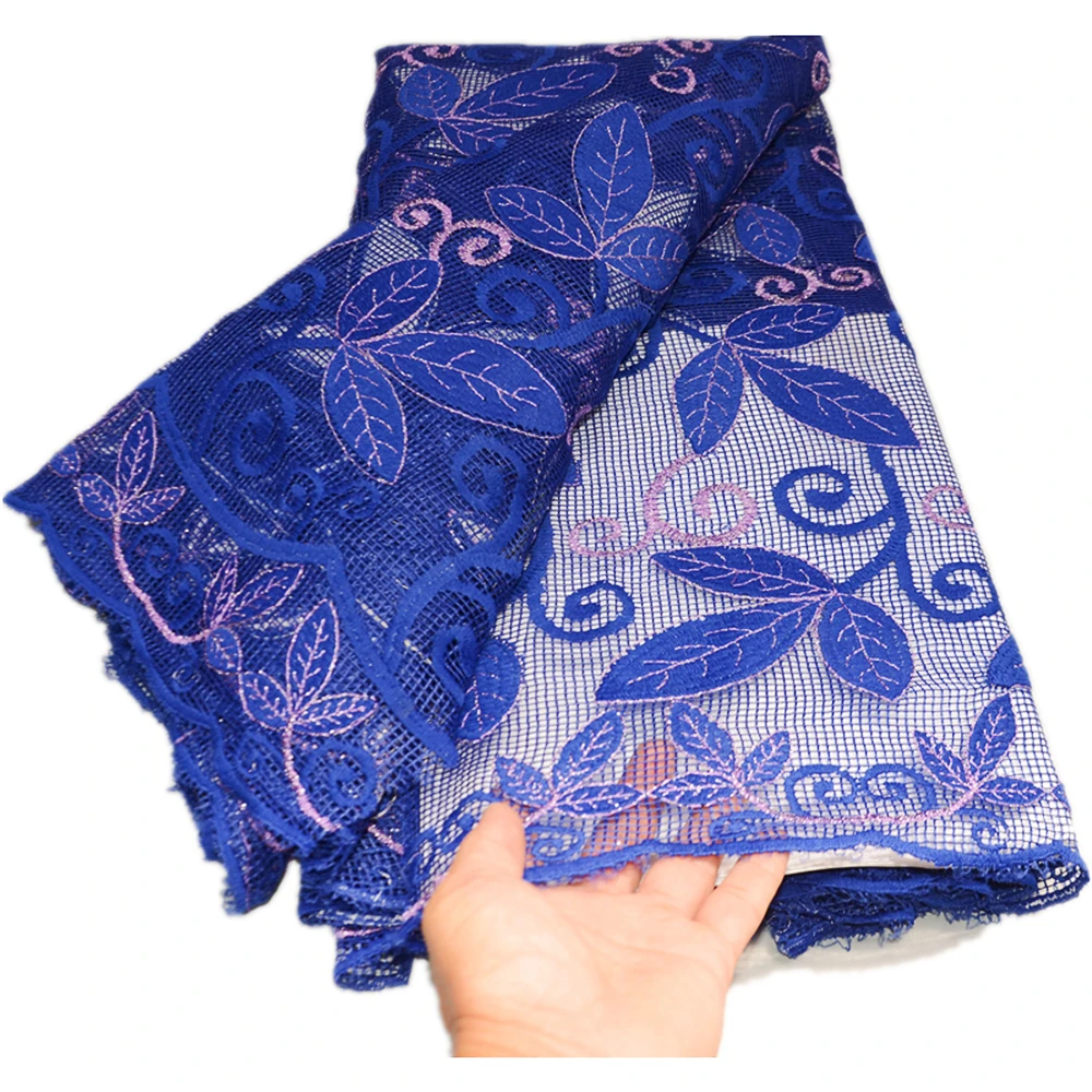 African Lace Fabric Embroidery Plaid Mesh Lace Fabric For Women Dress 5 Yards
African Lace Fabric Embroidery Plaid Mesh Lace Fabric For Women Dress 5 Yards