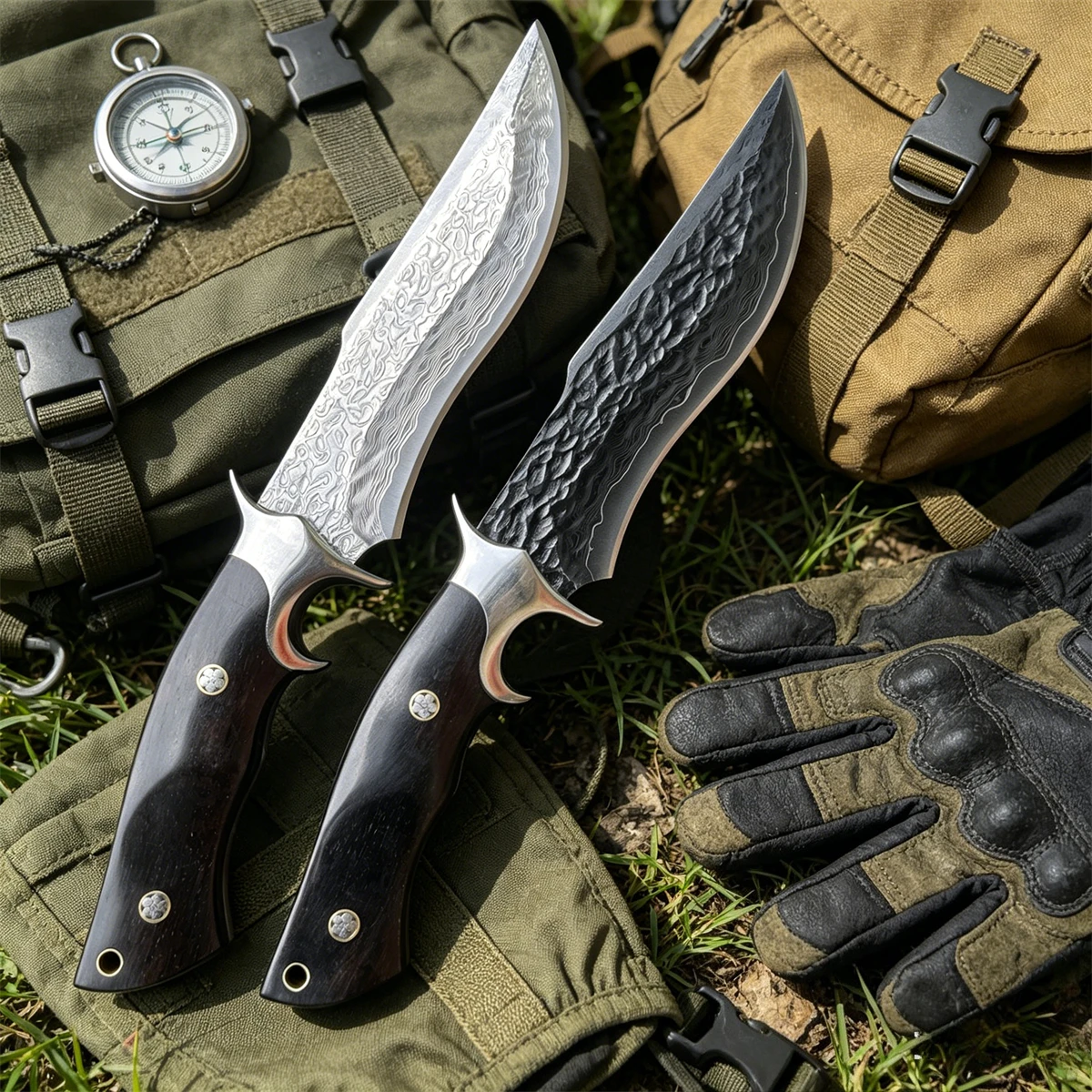 High hardness VG10 Damascus Blade Ebony Handle Pocket Knife EDC Survival Tools Camping Knives Household Portable Barbecue knife
High hardness VG10 Damascus Blade Ebony Handle Pocket Knife EDC Survival Tools Camping Knives Household Portable Barbecue knife