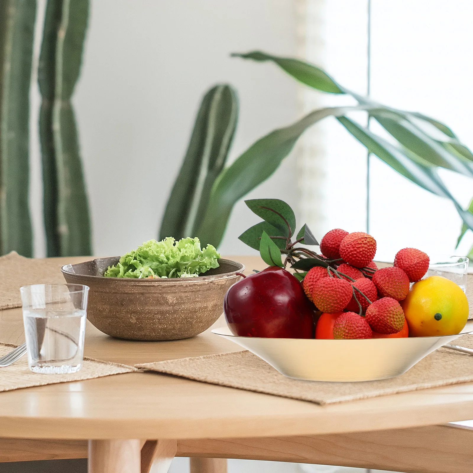 Large Round Stainless Steel Bowl Smooth Edges Food Holder For Bbq Picnic Party Camping Kitchen Supplies Deep Plate Pasta Noodles
Large Round Stainless Steel Bowl Smooth Edges Food Holder For Bbq Picnic Party Camping Kitchen Supplies Deep Plate Pasta Noodles