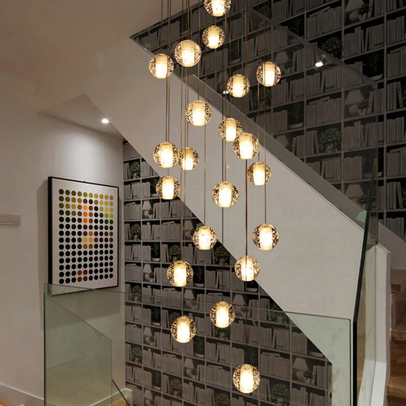 Modern Crystal stair chandelier lights indoor lighting Ceiling lamp hanging light led Chandeliers for living room indoor lightin
Modern Crystal stair chandelier lights indoor lighting Ceiling lamp hanging light led Chandeliers for living room indoor lightin