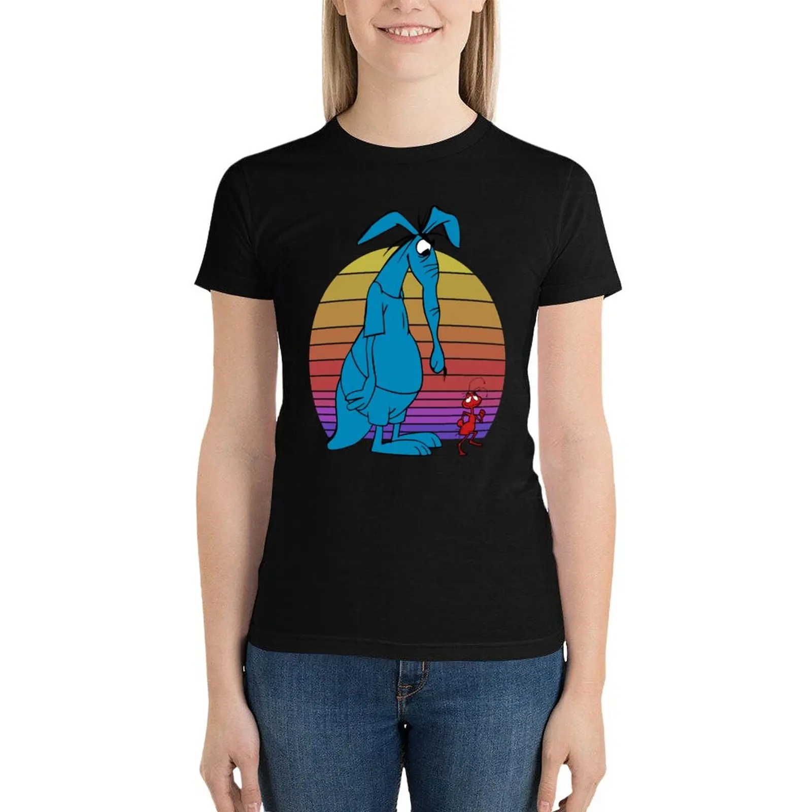 Ant and Aardvark T-Shirt plus size tops summer clothes Short sleeve tee plus size t shirts for Women loose fit
Ant and Aardvark T-Shirt plus size tops summer clothes Short sleeve tee plus size t shirts for Women loose fit